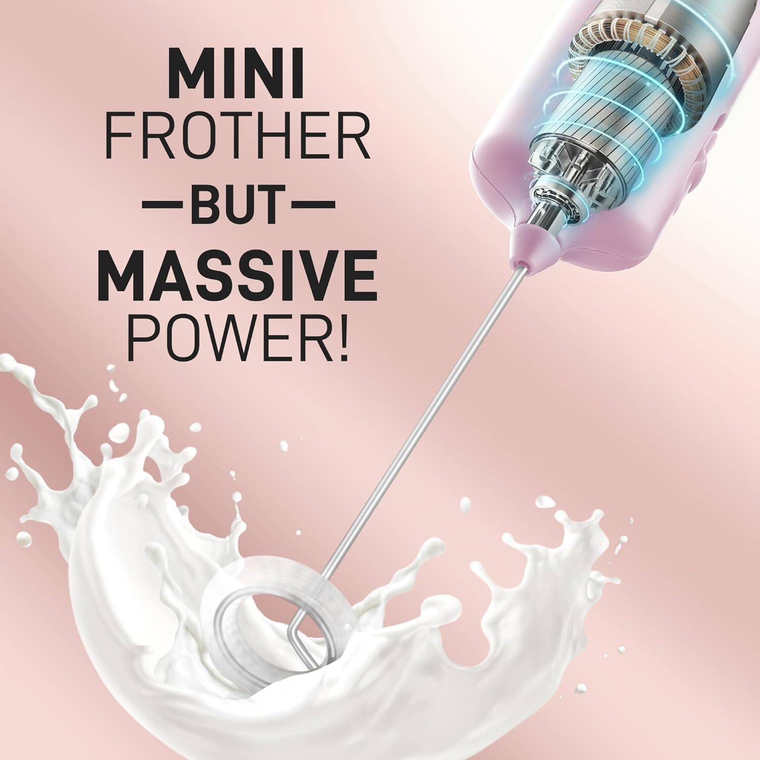MINI FROTHER - BUT - MASSIVE POWER!