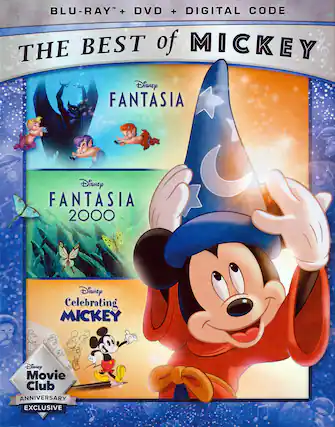 Front. The Best Of Mickey Collection (Blu-ray + Digital).