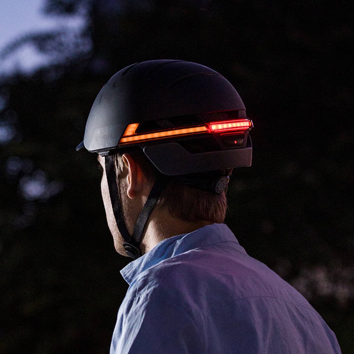 Alt View 8. LIVALL - LIVALL BH51M NEO Smart Bike Helmet with speakers, Smart Lighting, Fall Detection & SOS Alert-Black - Black.