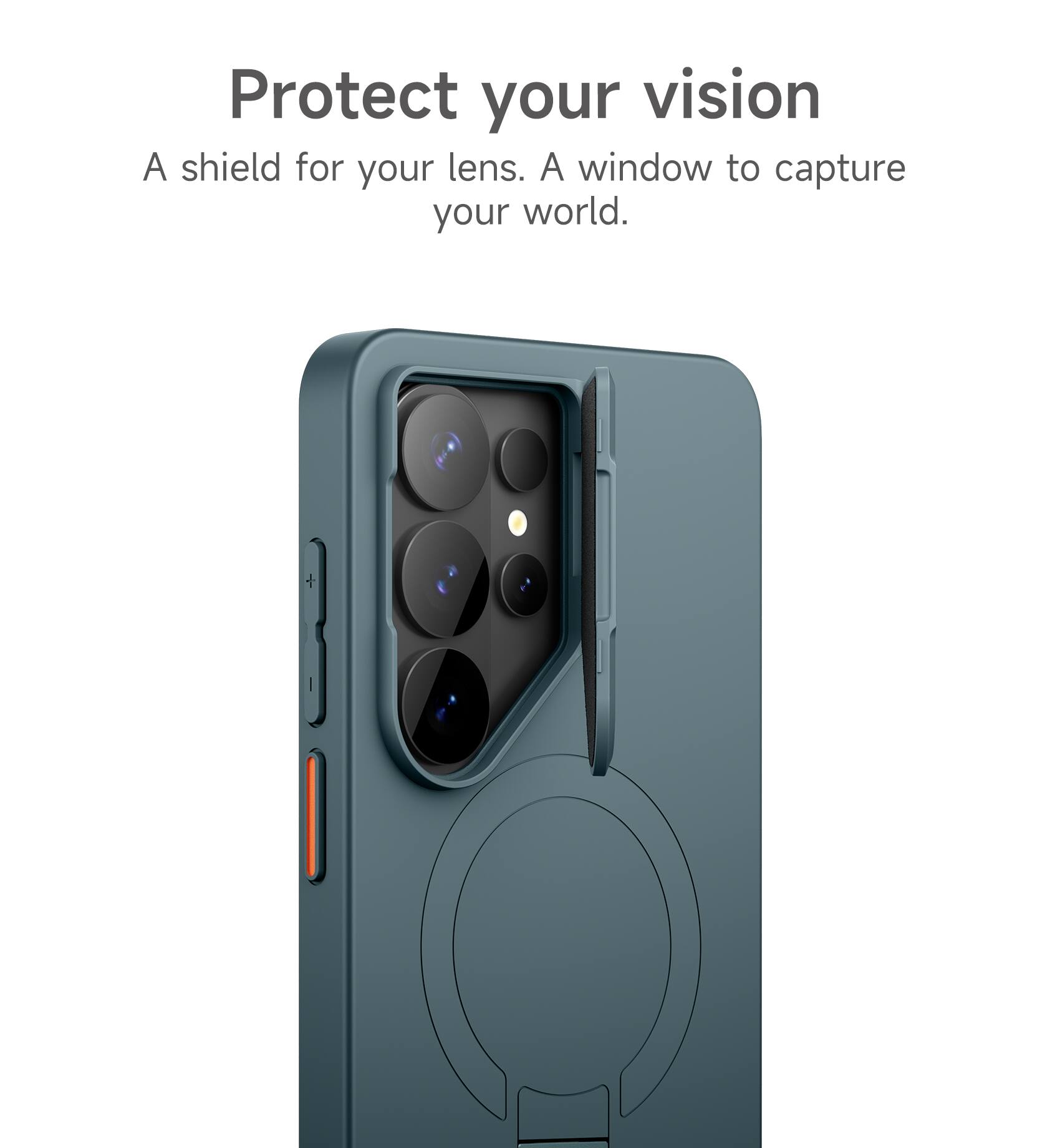 Protect your vision  
A shield for your lens. A window to capture your world.