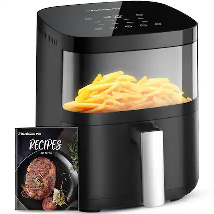 Beelicious Pro RECIPES 4QT Air Fryer