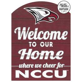 Jardine - North Carolina Central Eagles 16'' x 22'' Marquee Sign - Maroon