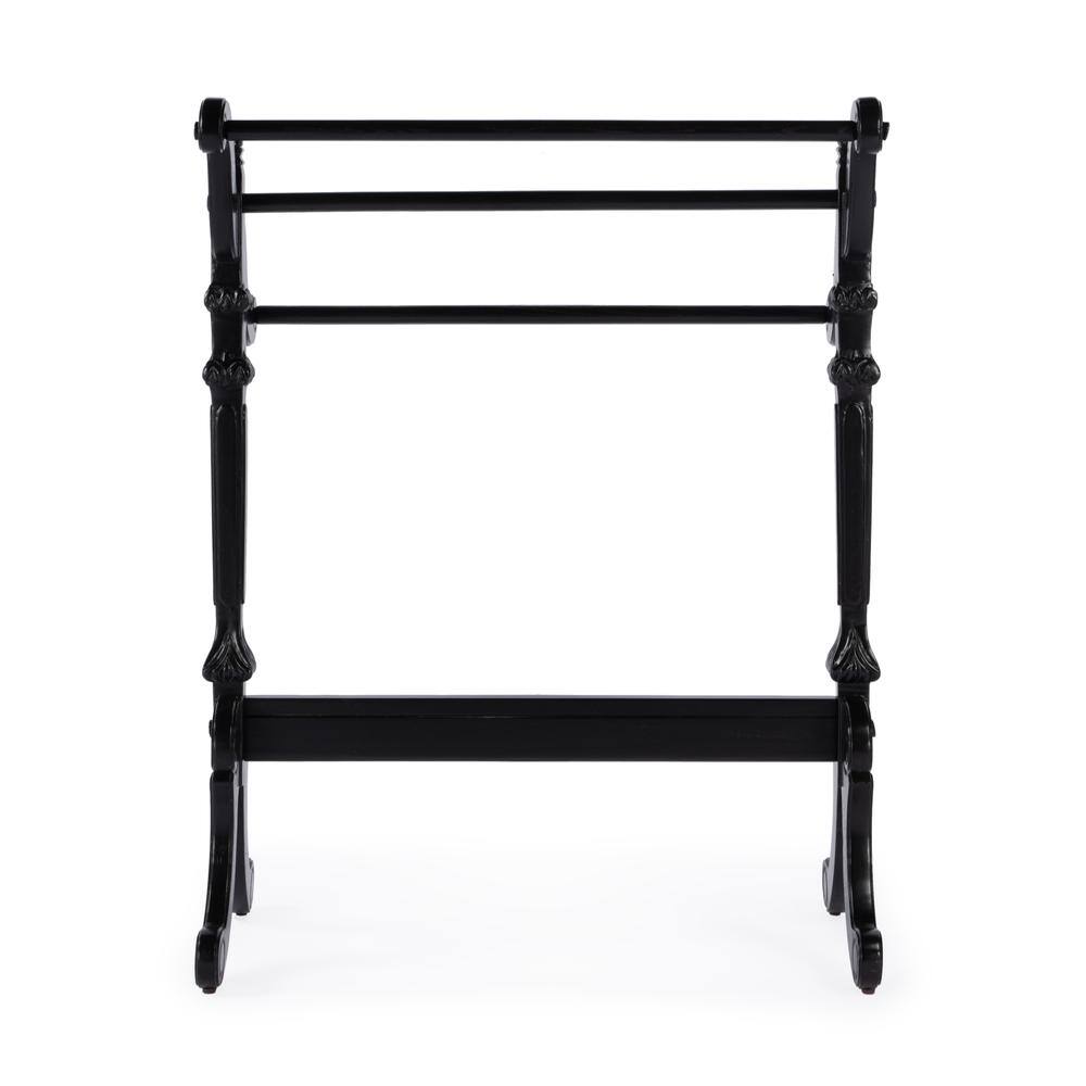 Back. Butler Specialty - Newhouse Blanket Stand - Black.