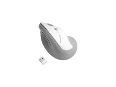 Front. Kensington - Kensington Pro Fit K75520WW Gray 6 Buttons 1 x Wheel USB RF Wireless Ergo Vertical Mouse - Gray.