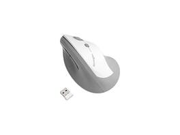 Kensington - Pro Fit K75520WW 6 Buttons 1 x Wheel USB RF Wireless Ergo Vertical Mouse - Wireless - Gray