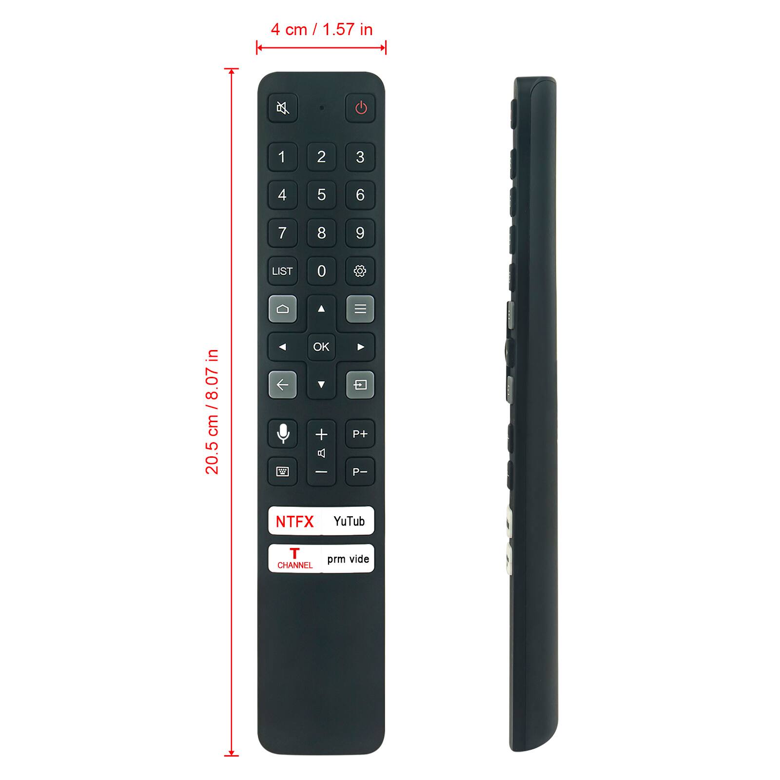 4 cm / 1.57 in

1
2
3
4
5
6
7
8
9
LIST
0

20.5 cm / 8.07 in

OK + P+ - P- NTFX YuTub
T vide CHANNEL prm