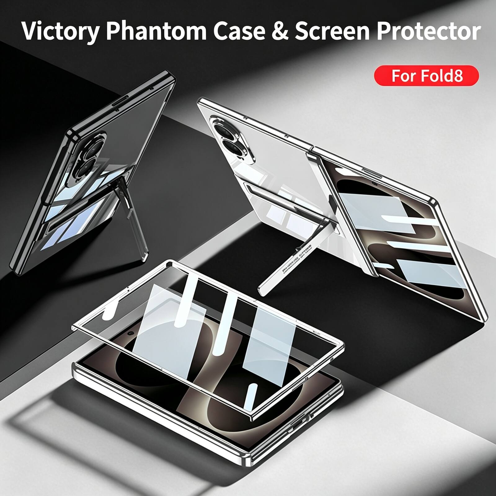Victory Phantom Case & Screen Protector  
For Fold8