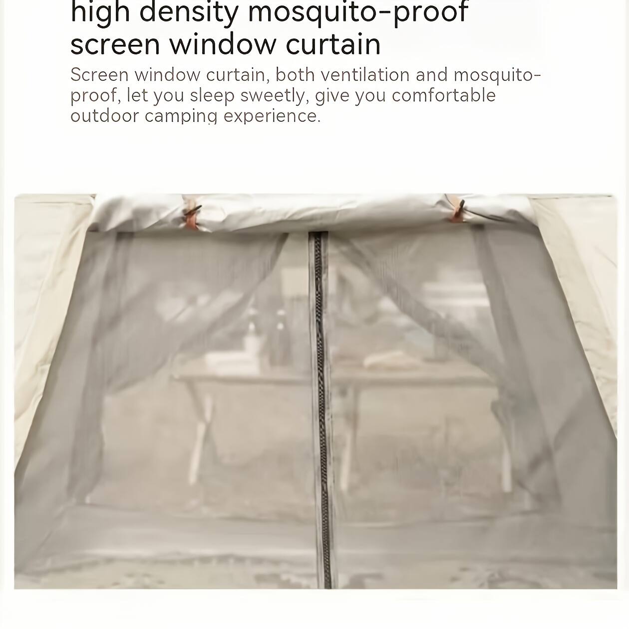 high density mosquito-proof screen window curtain

Screen window curtain, both ventilation and mosquito-proof, let you sleep sweetly, give you comfortable outdoor camping experience.