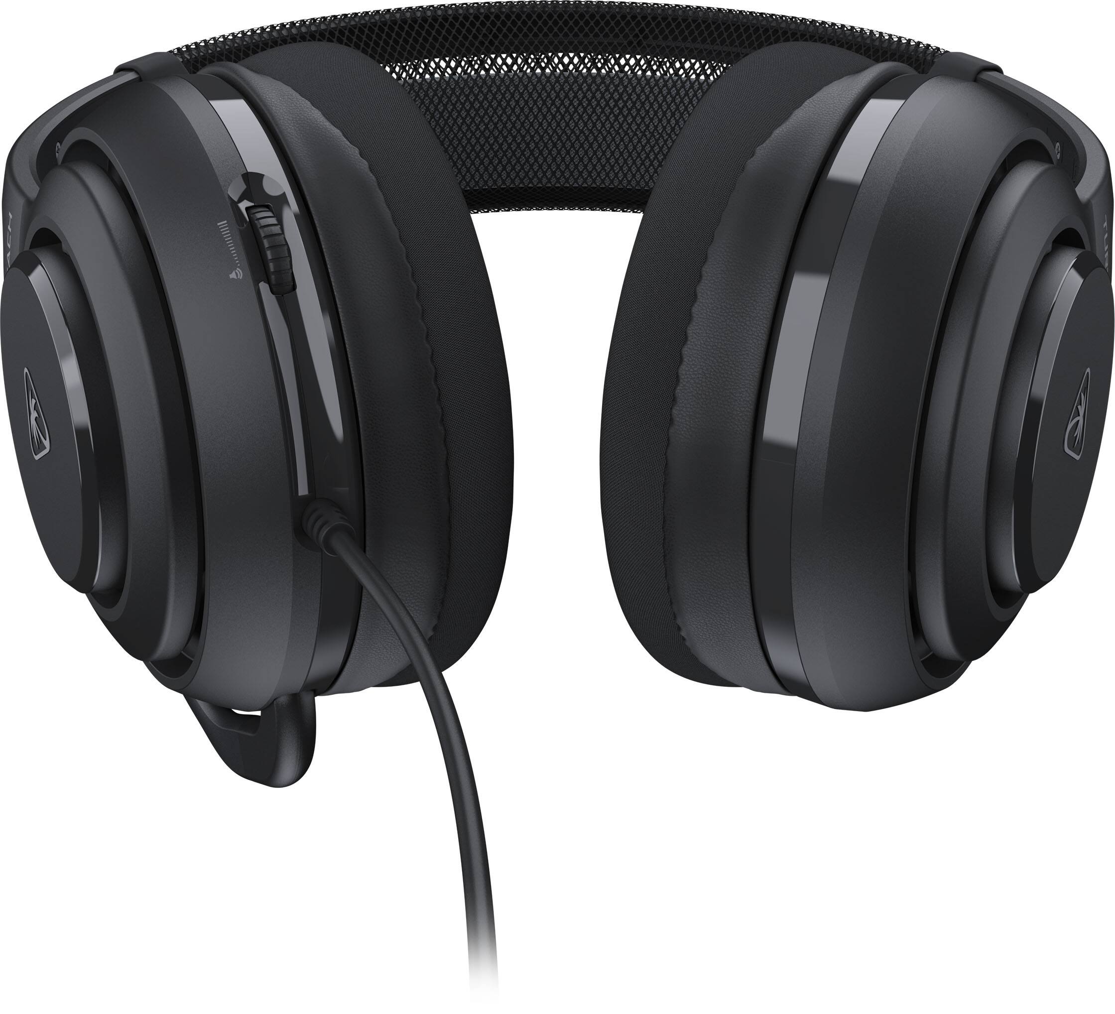 Alt View 12. Turtle Beach - Atlas 200 Wired Over-Ear Gaming Headset for PC, Xbox & PlayStation - Black.