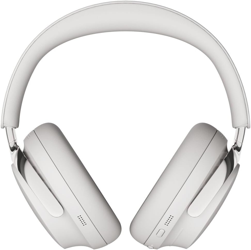 Alt View 1. Bose - Bose QuietComfort Ultra Bluetooth Headphones (2nd Gen) Bundle with Fast Charger, Noise Cancelling (White Smoke).