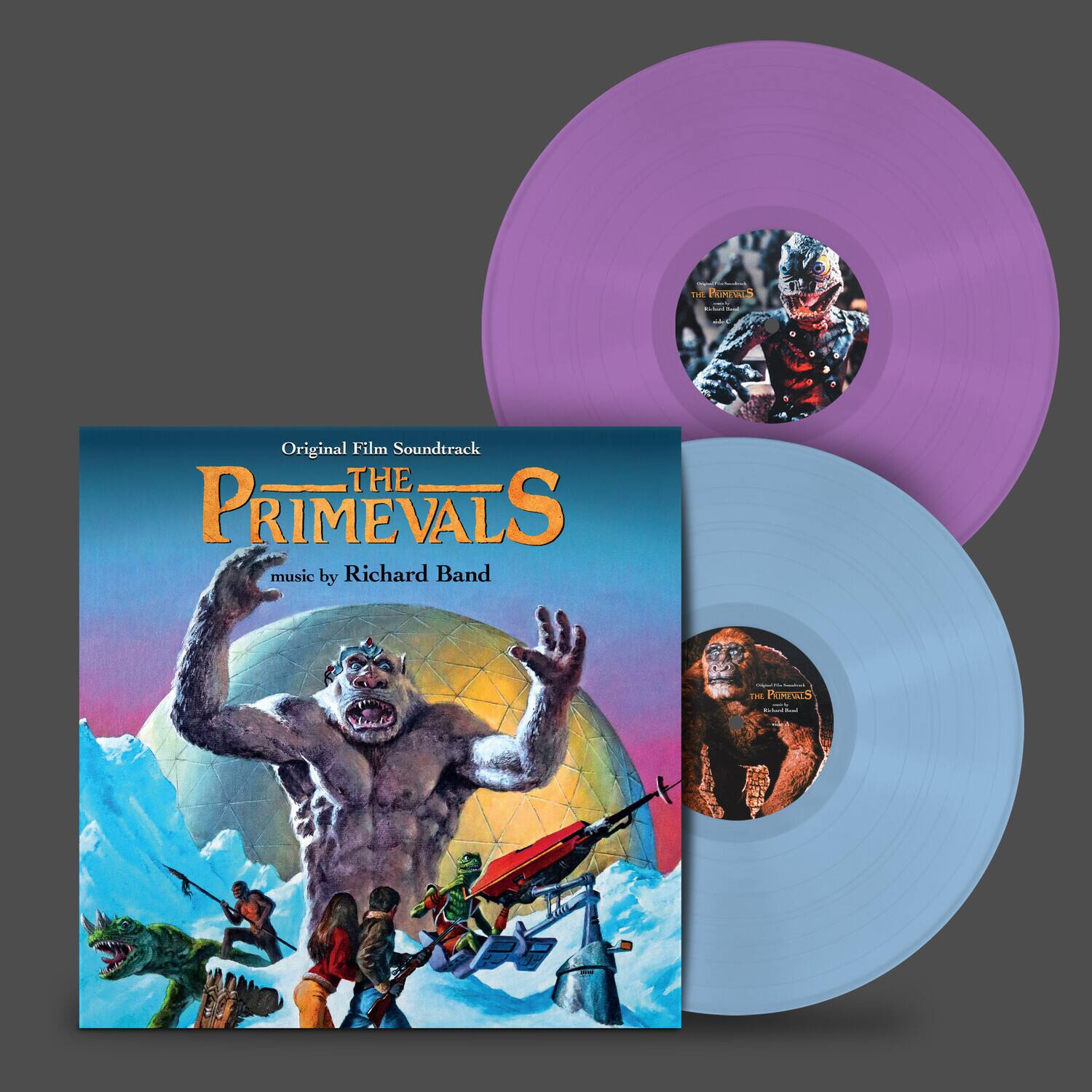 Primevals - O.S.T. - The Primevals (Original Soundtrack) - Ice Blue & Lilac Vinyl   - VINYL LP