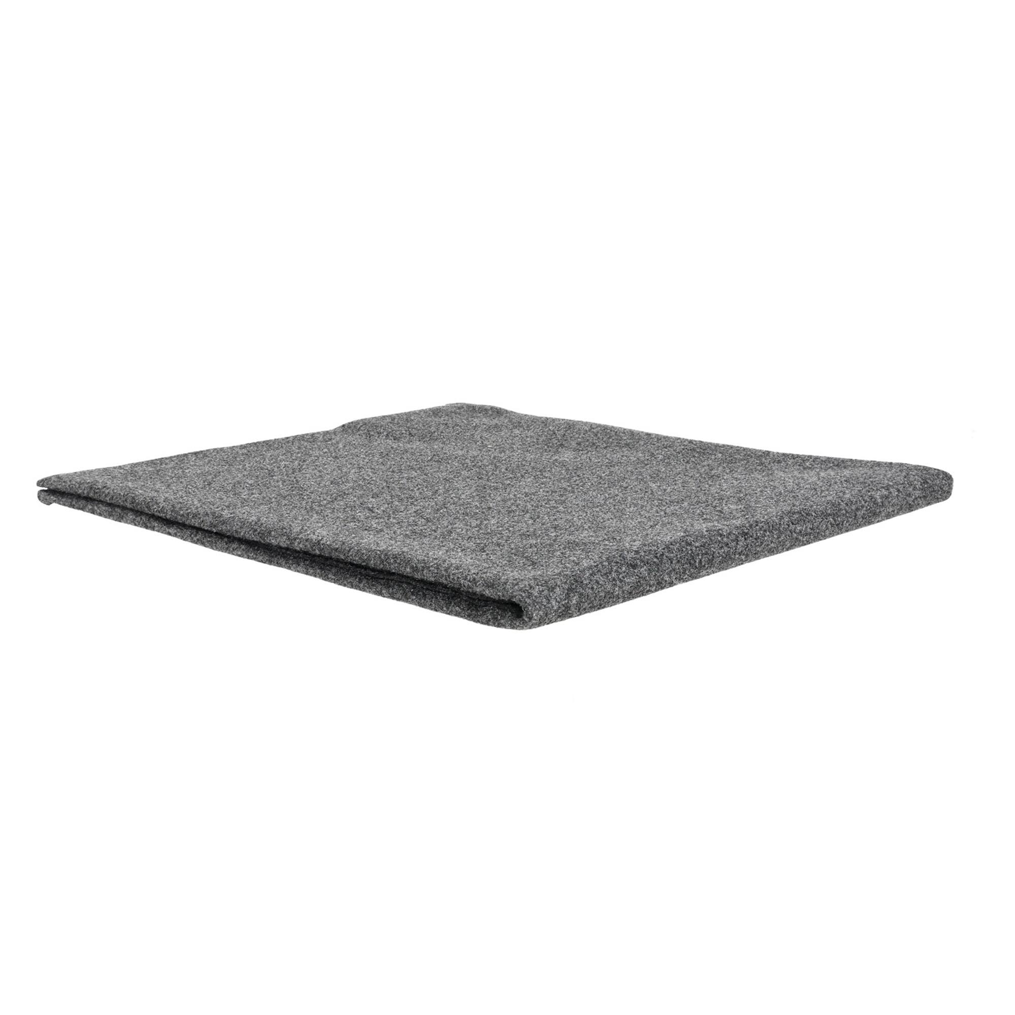 Alt View 2. QPower - QPower Speaker Box Carpet, 72" x 72" Fabric Sheet for Car Audio Builds, Charcoal - Charcoal.