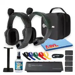 Bundle - HollyView - Hollyland Solidcom SE Pro 2S Wireless Intercom Headset, 2-Person ()