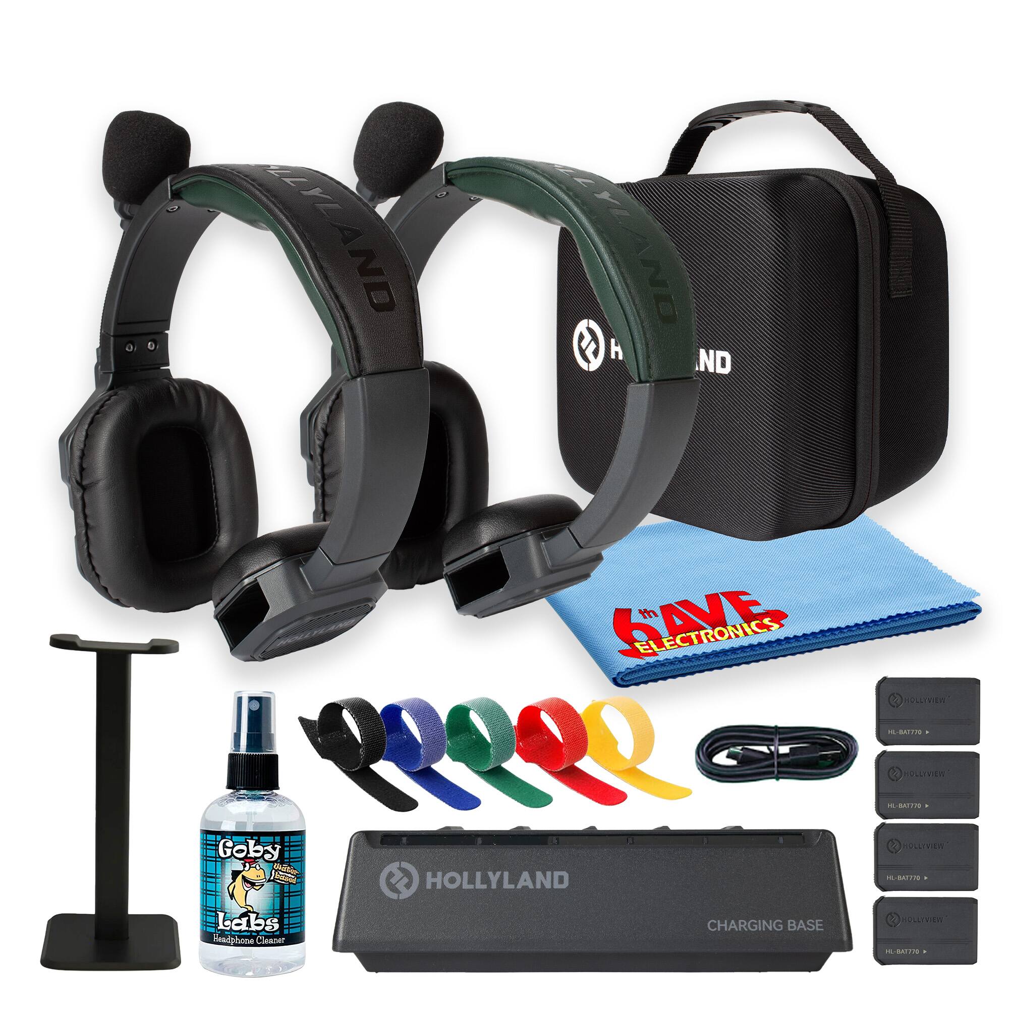 HOLLYLAND ONVIT ON  
HAND ELECTRONICS  
Goby Labs  
Hendphone Cleaner  
CHARGING BASE  
SAVE ELECTRONICS  
HOLLYLAND  
HIL.BAT770+