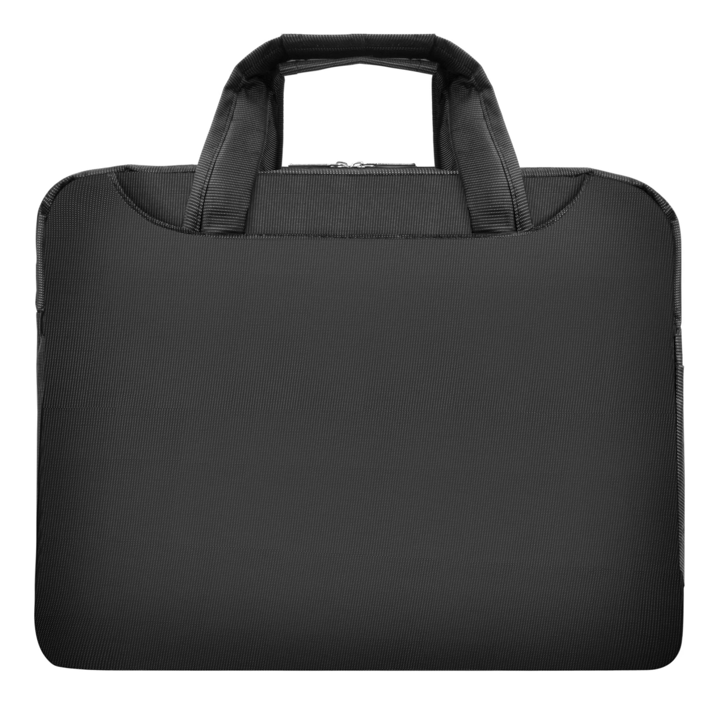 Angle. Kitcheniva - Crossbody Messenger Bag For 13" Laptop - Gray-Pink.