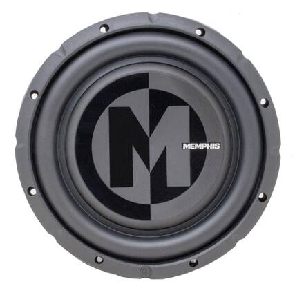 Front. Memphis Car Audio - Memphis Audio PRXS1024 10” Power Reference Slim Subwoofer - Black/Gray.