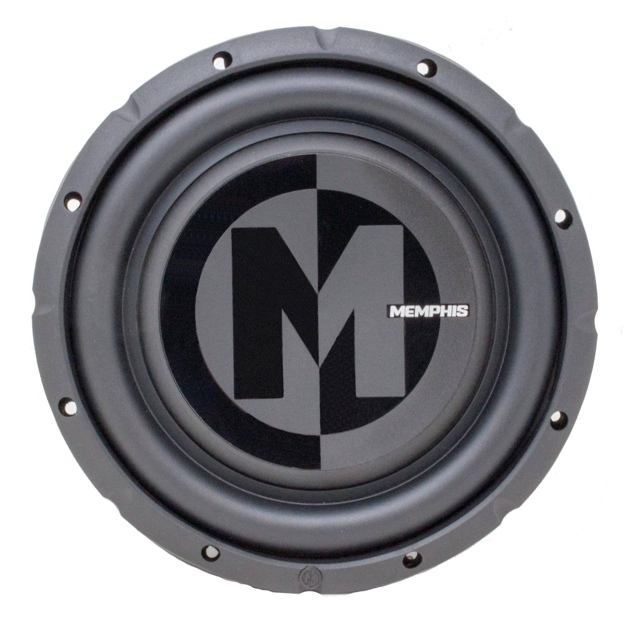 Front. Memphis Car Audio - Memphis Audio PRXS1024 10” Power Reference Slim Subwoofer - Black/Gray.