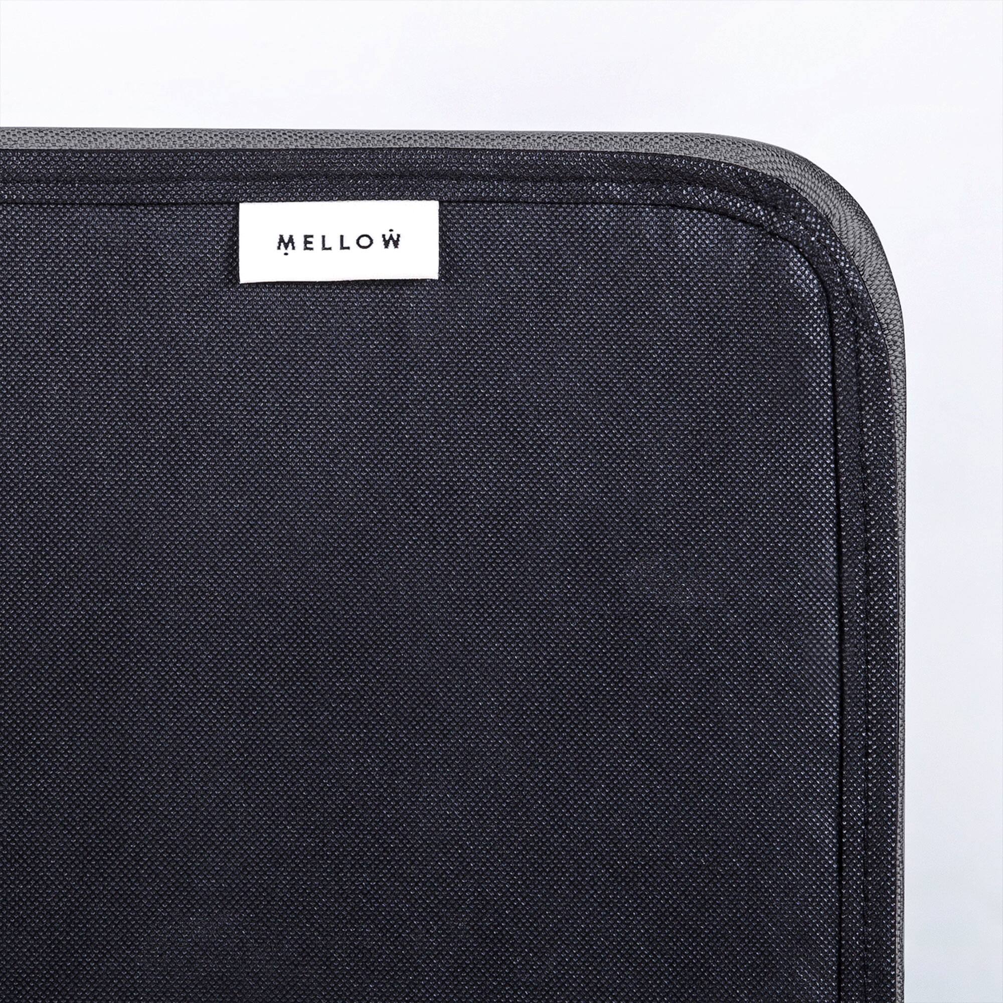 Alt View 8. Mellow - Mellow KERT Metal and Wood Platform Bed Frame with Upholstered Headboard, Full - Grey.