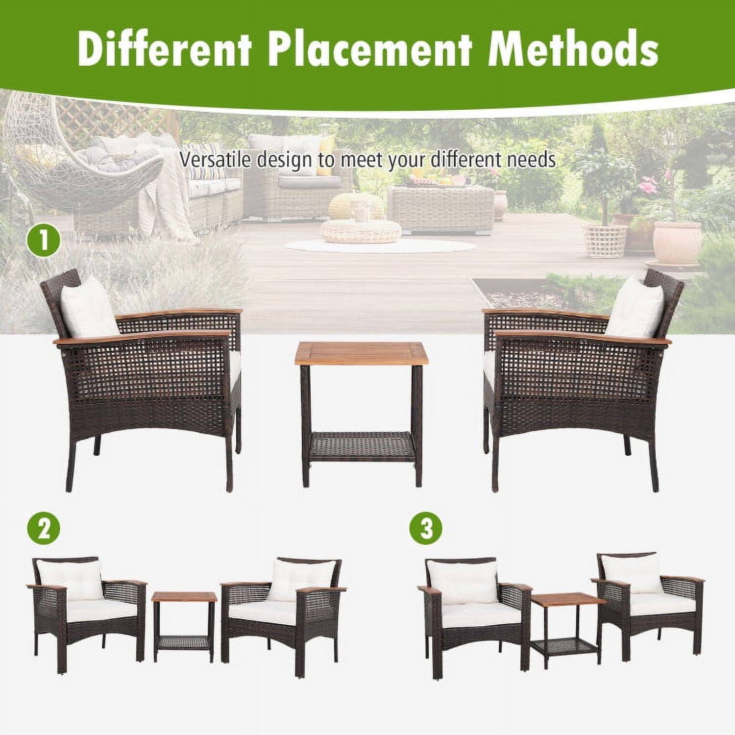 Different Placement Methods  
Versatile design to meet your different needs  

1  
2  
3