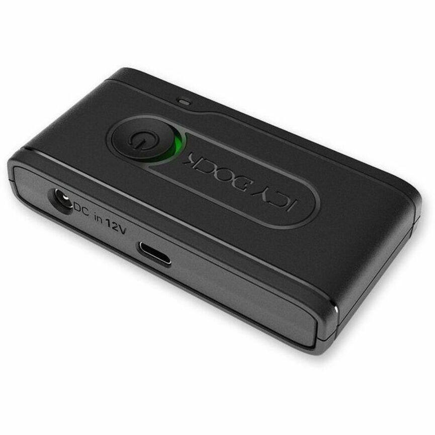 DC in 12V  
ICY DOCK