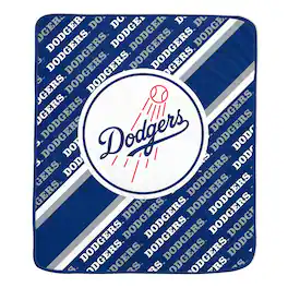 Pegasus - Los Angeles Dodgers 60" x 70" Diagonal Lined Wordmark Ultra Soft Blanket - Multicolor