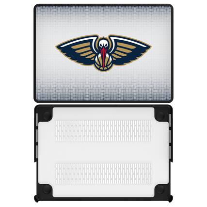 Front. Keyscaper - New Orleans Pelicans Linen MacBook Case - Multicolor.