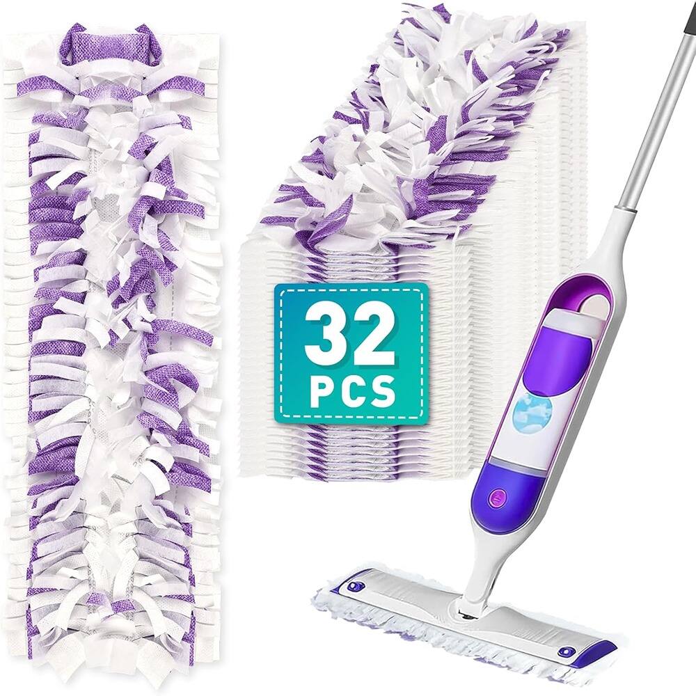 Front. Schertz - 32-Pack Swiffer PowerMop Pads – Disposable, Multi-Surface, 5X Cleaning Power.
