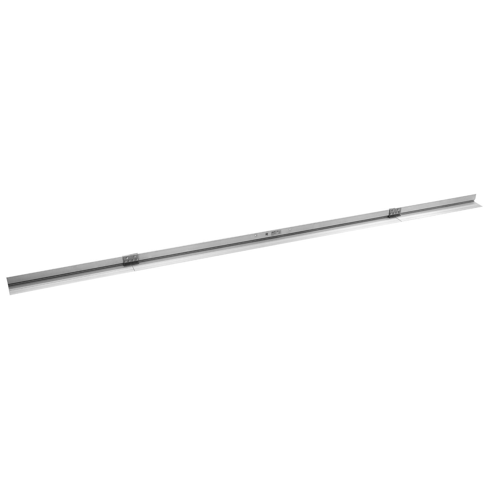 Alt View 5. VEVOR - Concrete Screed Blade 14 ft Length Aluminum Alloy Board Leveling Tool, 5.3 in Wide Straight Edge, Wide Coverage - Silver.