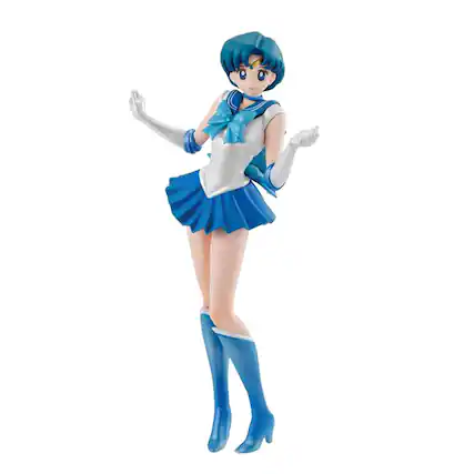 Front. Banpresto - Sailor Moon Bandai HGIF Figure | Sailor Mercury - Blue.