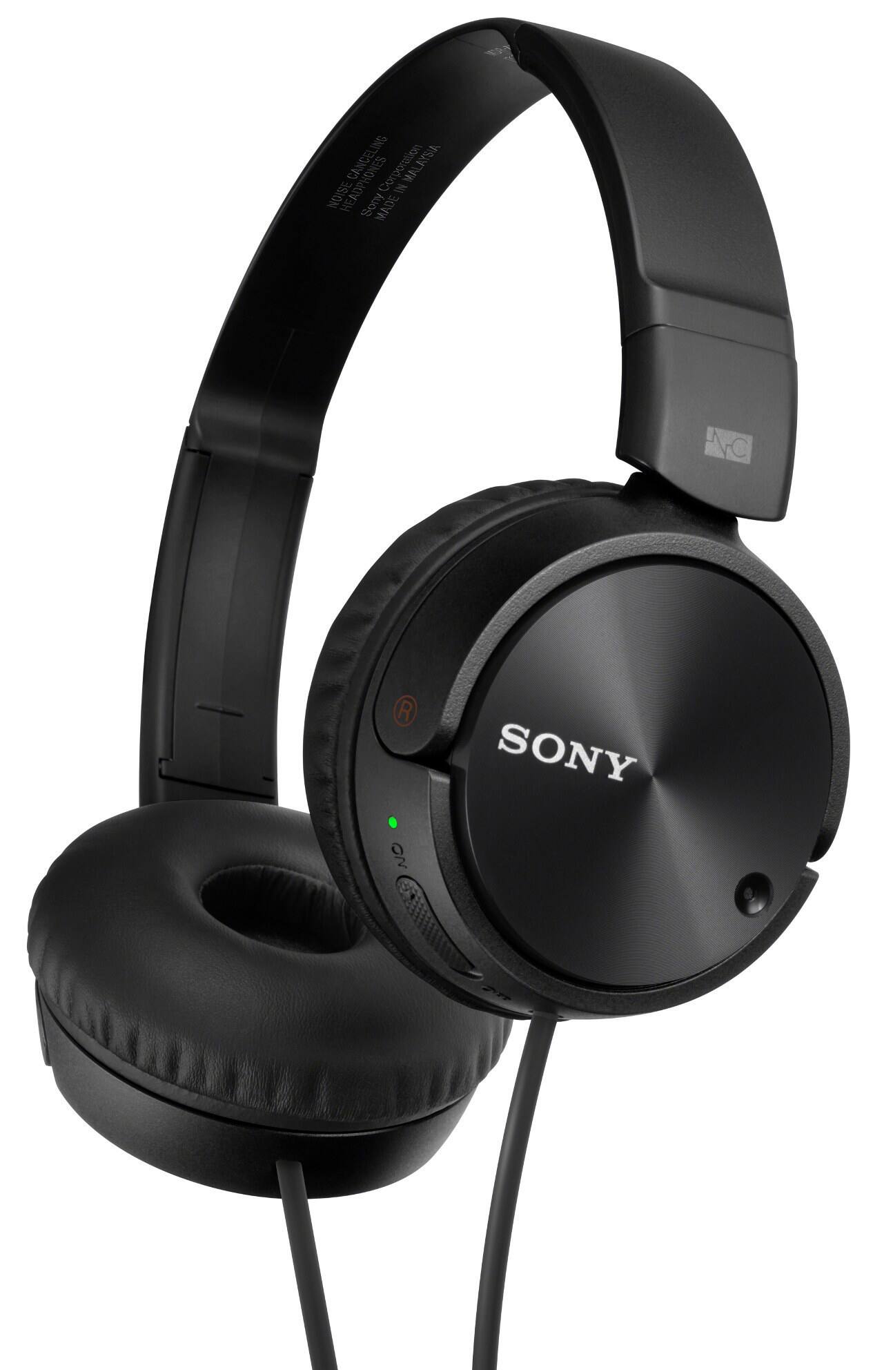 【BT100%】iPhone11 黒 Sony ZX110NC Noise Cancelling Headphones with Protective