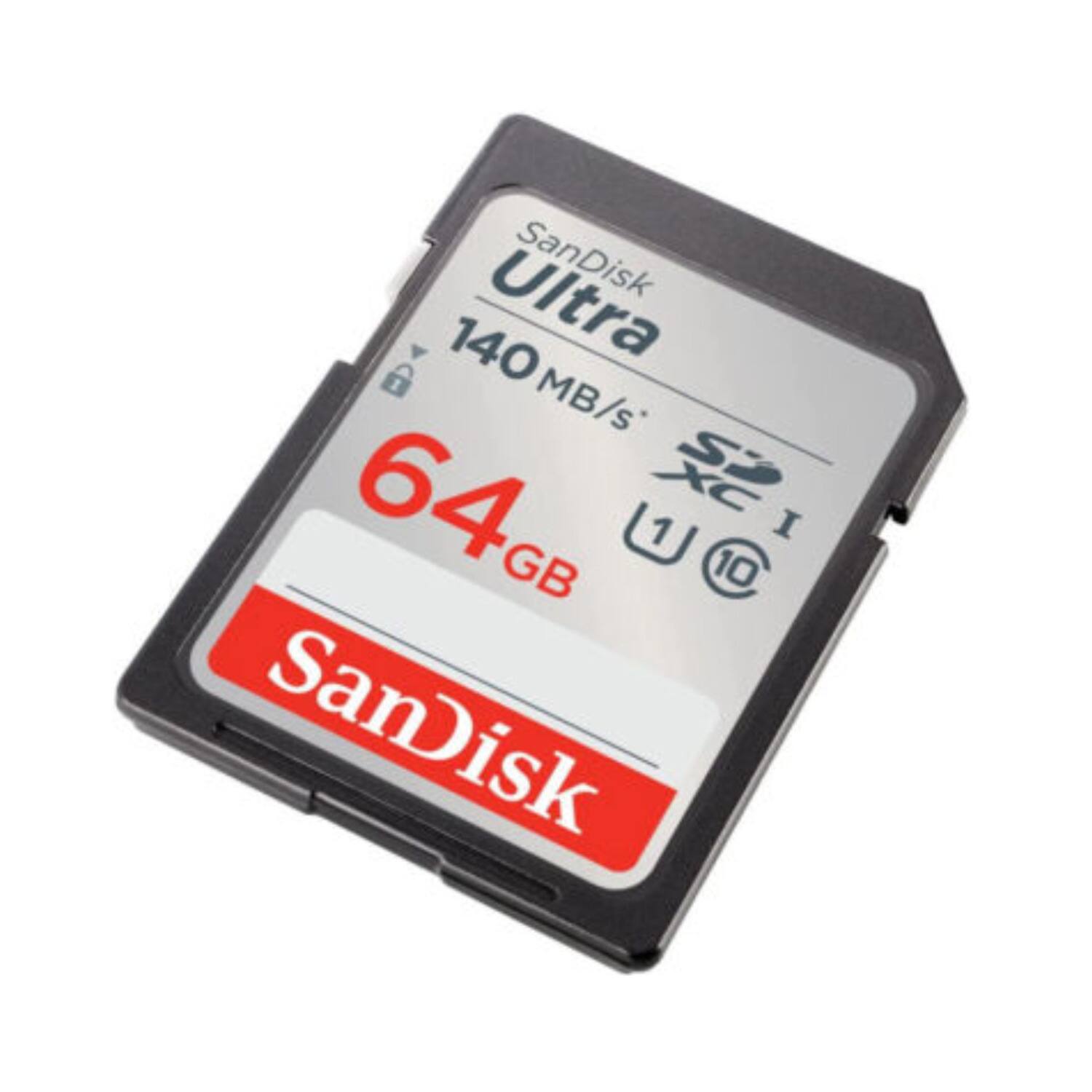 SanDisk Ultra 140 MB/s 64GB SDXC U1 C10