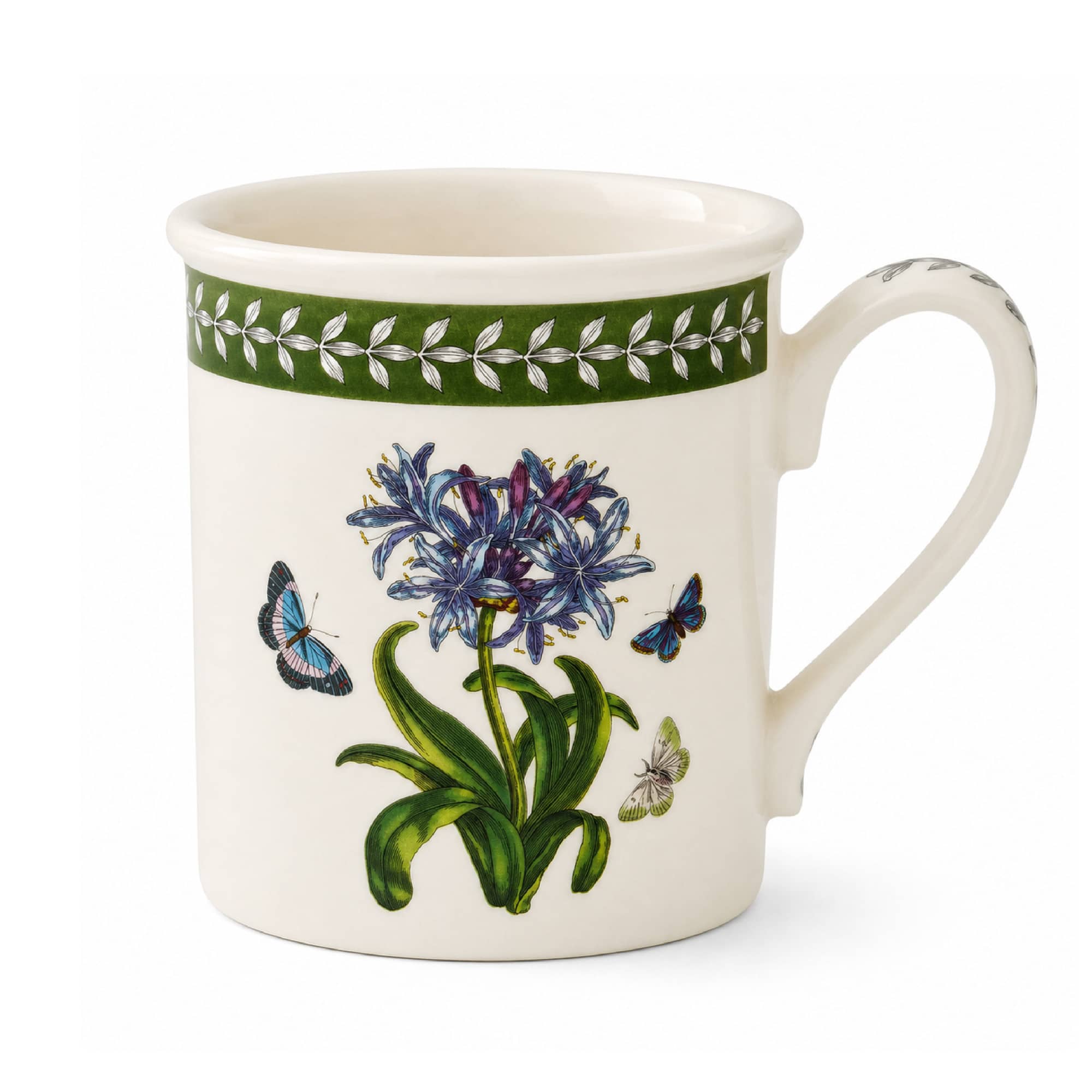 Portmeirion - Botanic Garden Etchings Breakfast Mug, African Lily - Multicolored