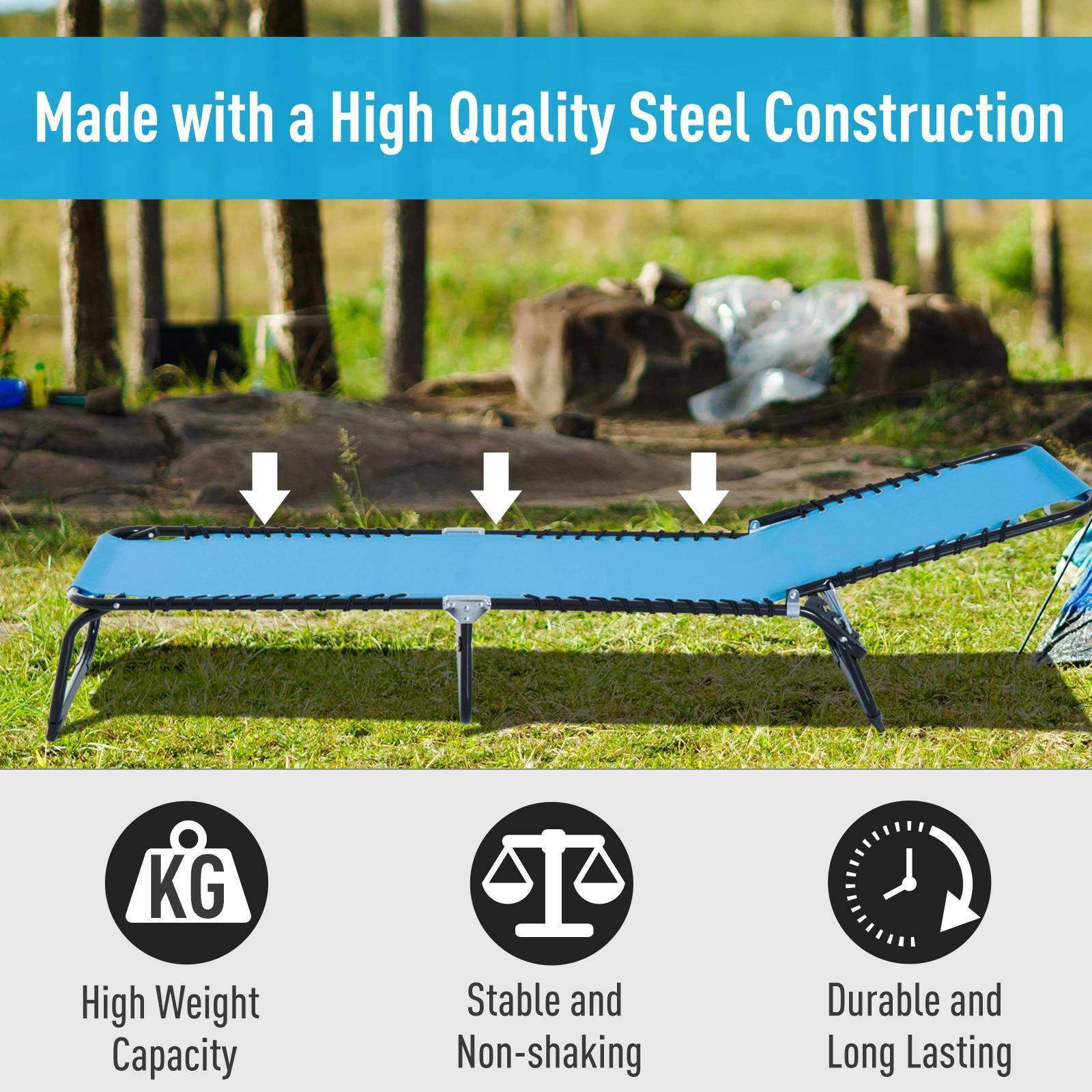 Made with a High Quality Steel Construction, KG High Weight Capacity, Stable and Non-shaking, Durable and Long Lasting