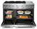 Alt View 1. KitchenAid - 6.3 Cu. Ft. Freestanding Dual Fuel Range with Griddle and 6 Burners - Stainless Steel.