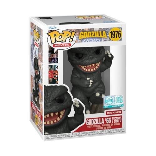 Funko  
POP! Movies  
Godzilla 1976  
Godzilla '65 (Victory)  
Dance Figurine  
Vinyl Figure  
Figura de Vinil  
Peluche de Asfalto  
Etoffement  
Advertenz  
Attention  
Canger  
9500 PCS/PZS