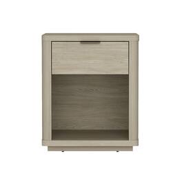 Manhattan Comfort - Evelyn Modern 20" Nightstand - Natural