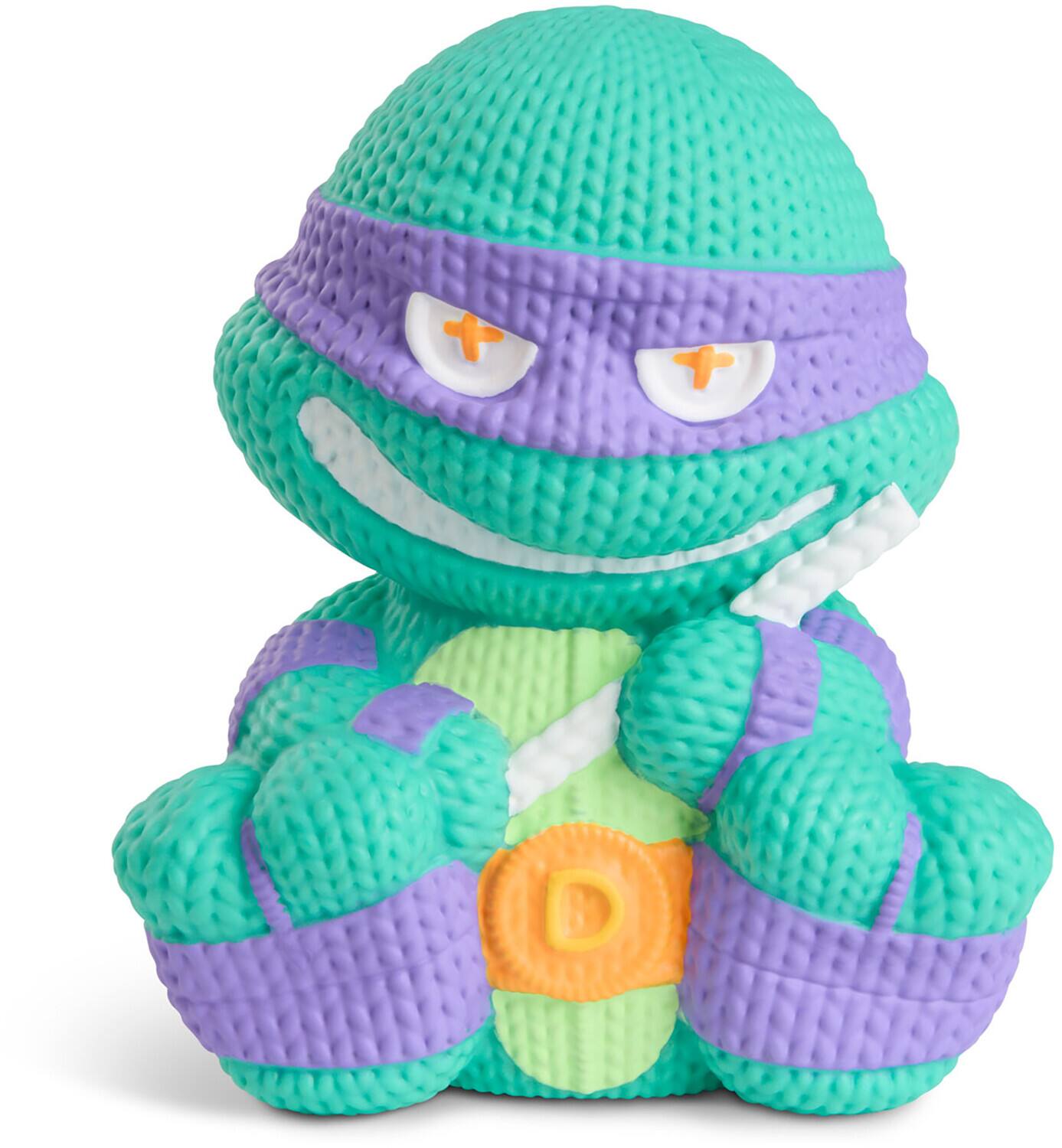 Teenage Mutant Ninja Turtles (TMNT) - Donatello Blacklight Limited Edition Vinyl Figure – Handmade - COLLECTIBLES