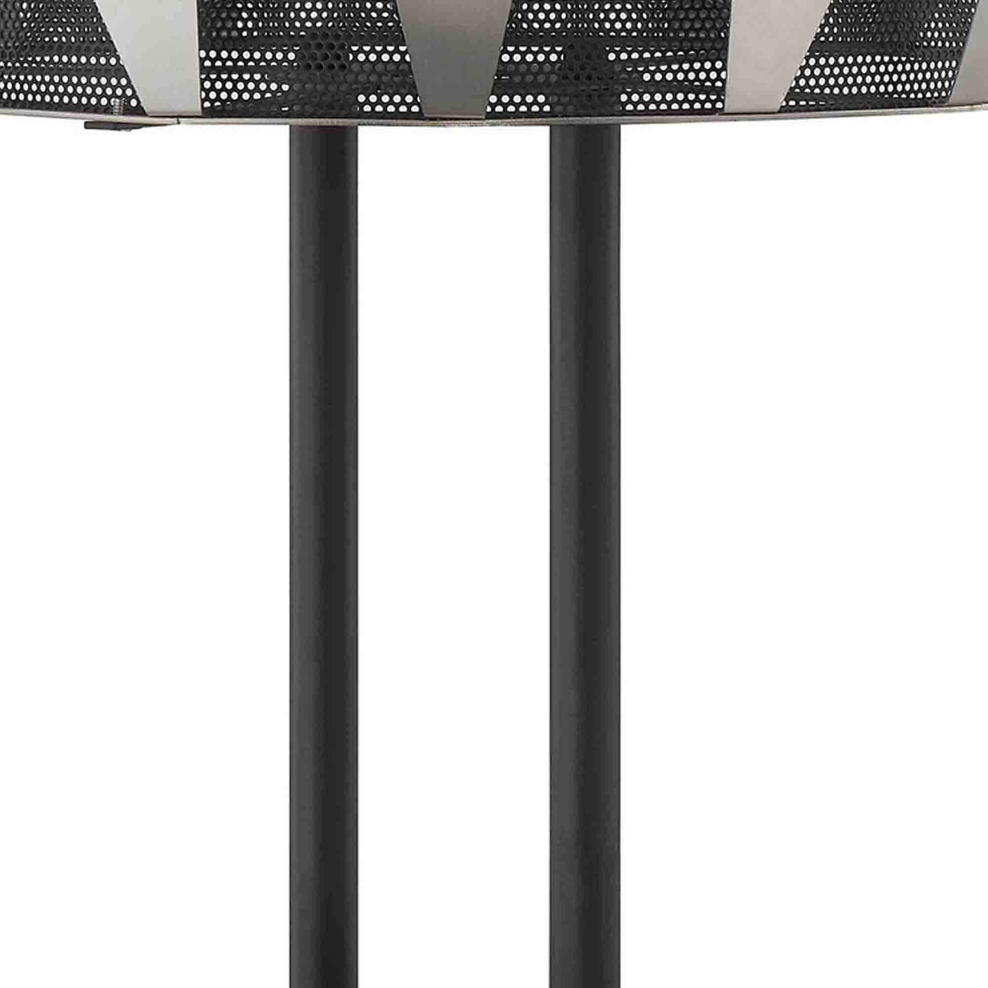Manhattan Lane Pin 21 Inch Table Lamp, Wide Drum Metal Shade, Accent ...