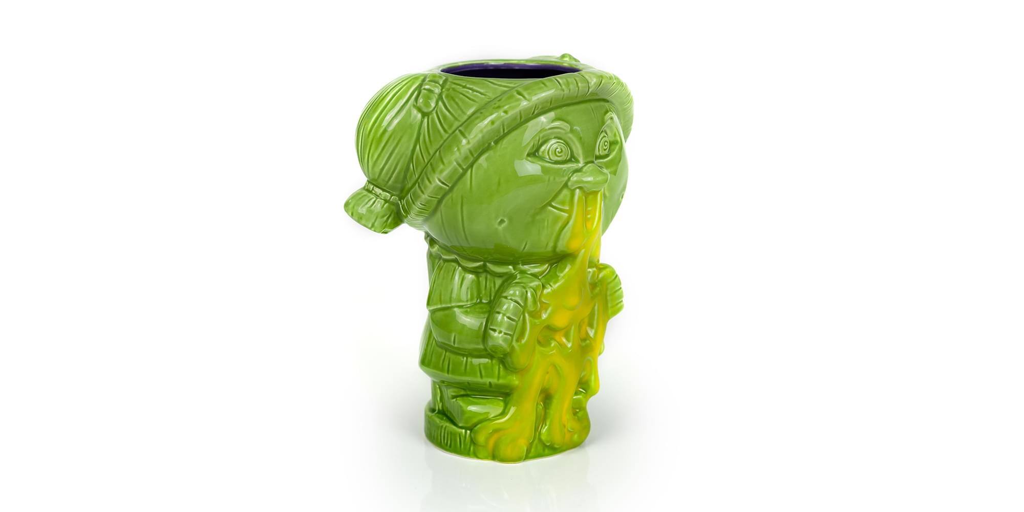 Alt View 1. ThinkGeek - Geeki Tikis Garbage Pail Kids Leaky Lindsay Mug | Ceramic Tiki Cup | 24 Ounces - Green.