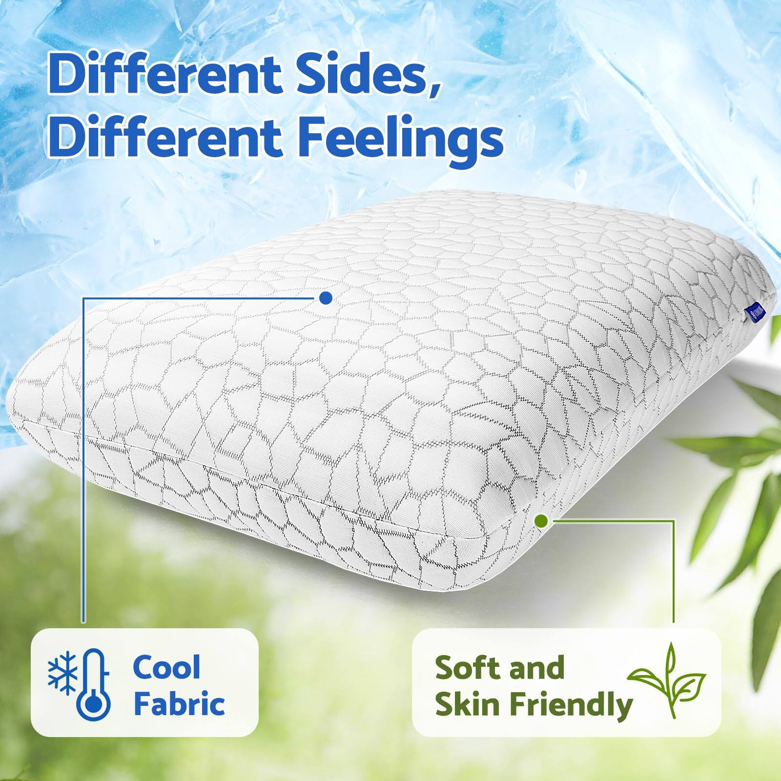 Different Sides, Different Feelings

Cool Fabric

Soft and Skin Friendly