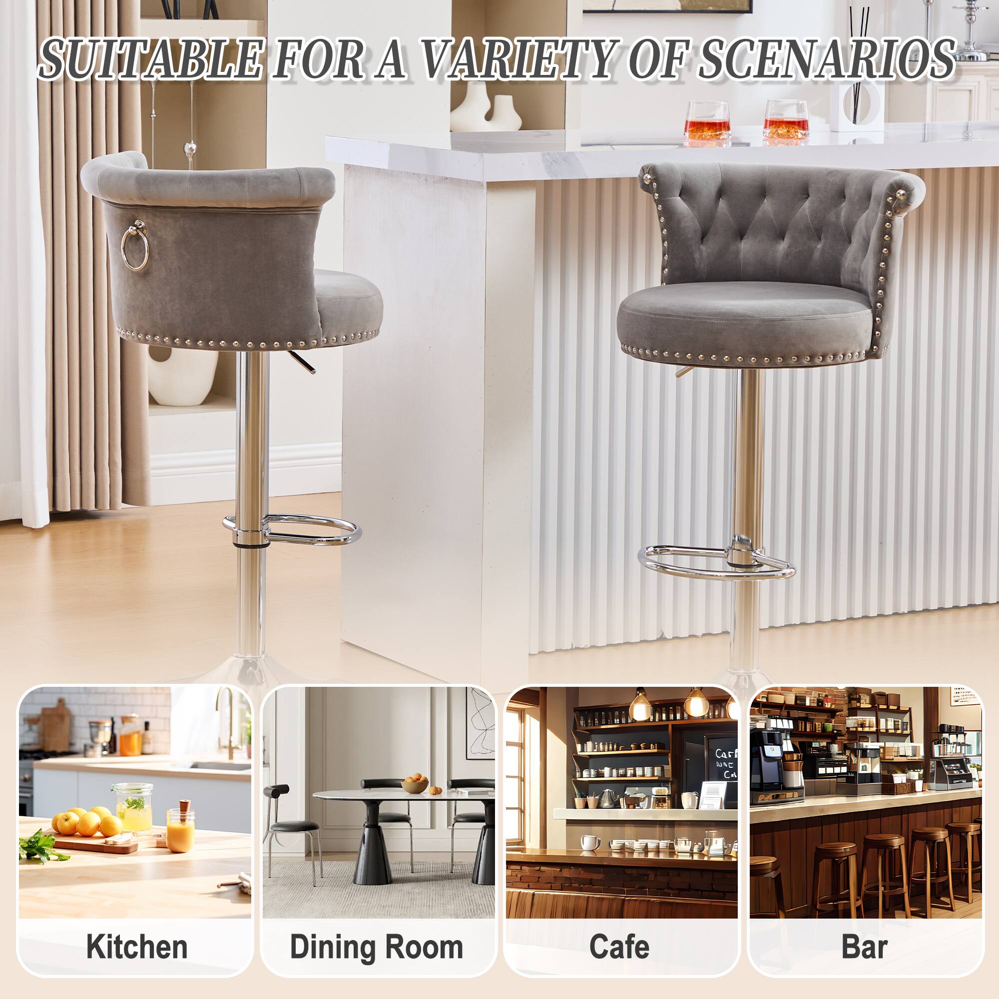 SUITABLE FOR A VARIETY OF SCENARIOS

Kitchen  
Dining Room  
Cafe  
Bar