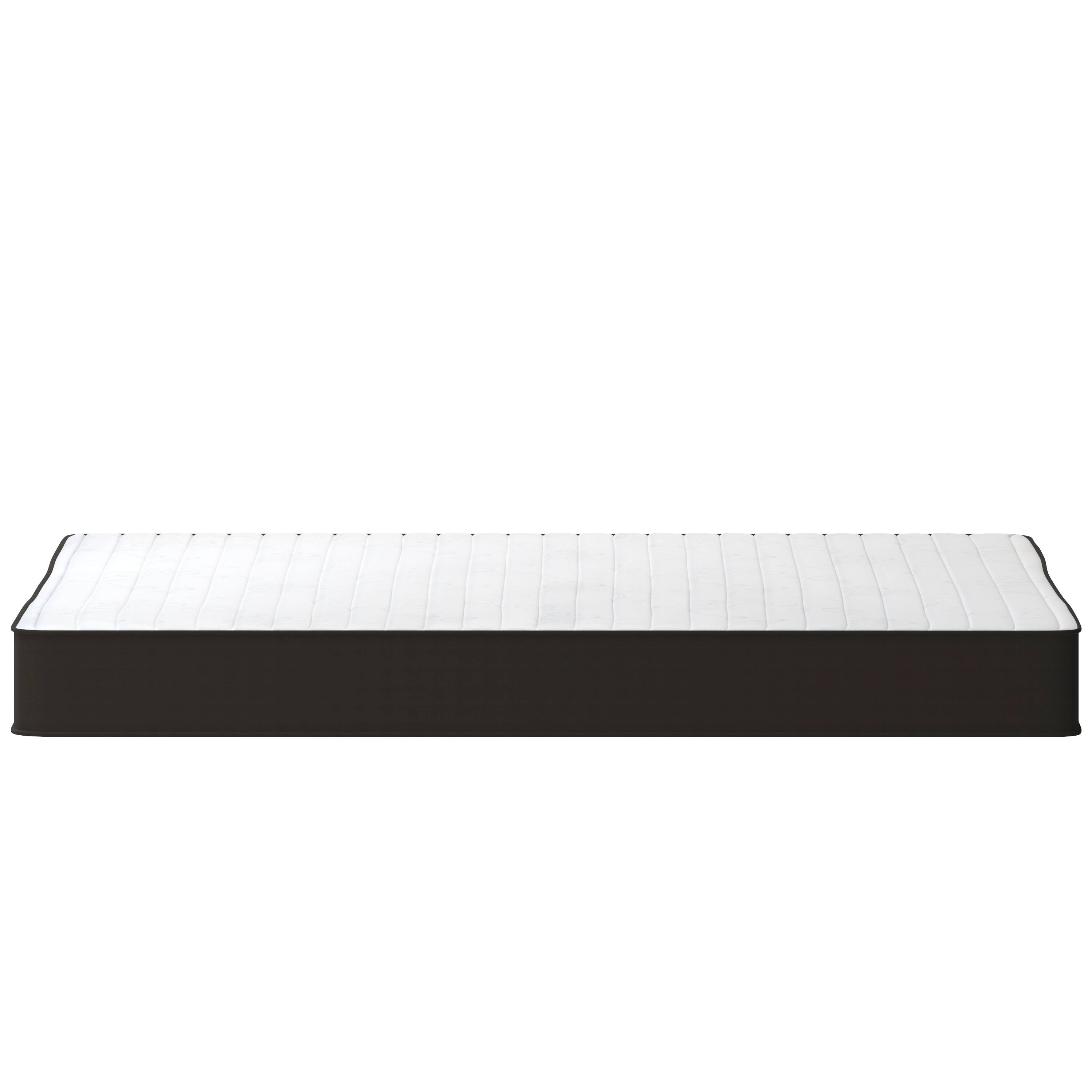 Alt View 8. Emma + Oliver - Medium Firm Hybrid Innerspring Mattress in a Box with Knit Fabric Top - Gray.