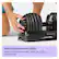 52.5 5 50 45
BowFlex Quick adjustment dials
Switch between weight settings with a quick twist