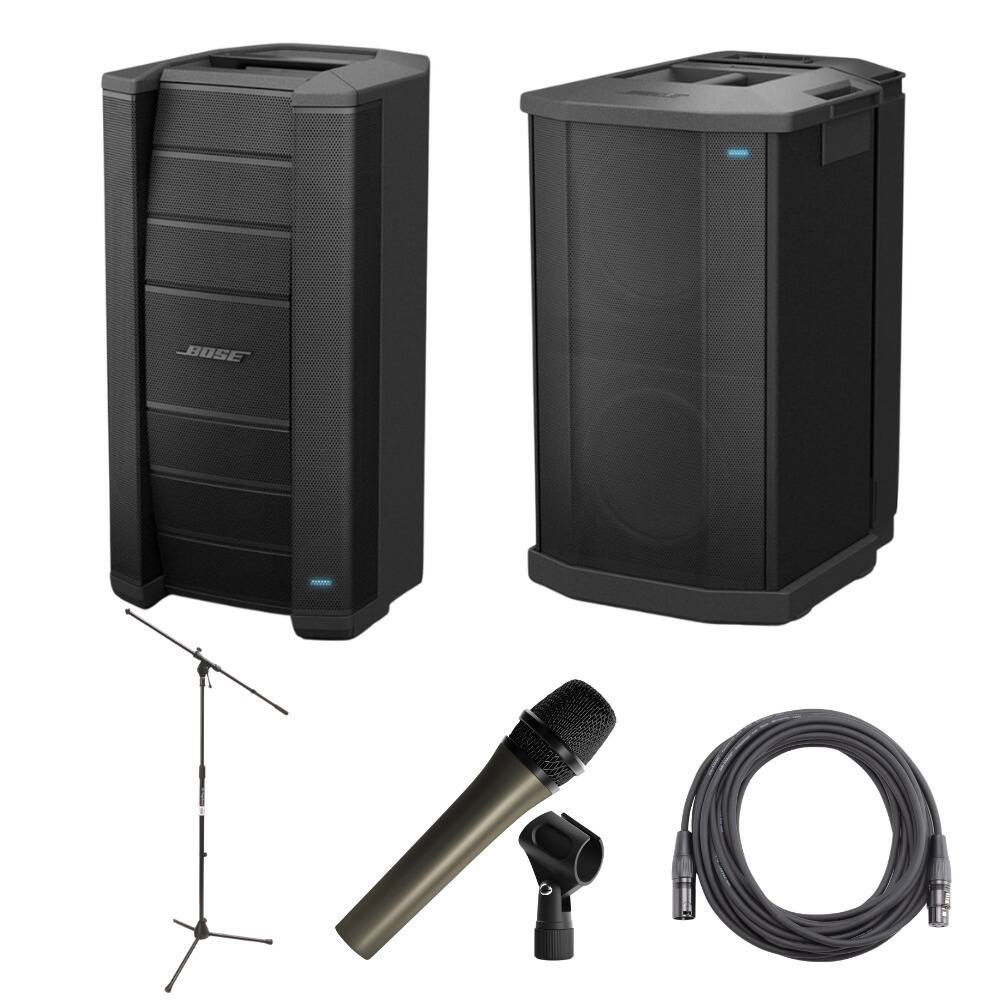 Front. Bose - Bose F1 812 Powered Flexible Array Loudspeaker with Subwoofer Bundle.