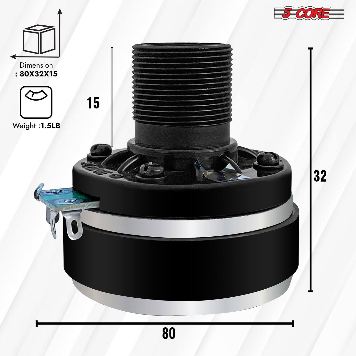 5 CORE  
Dimension: 80X32X15  
Weight: 1.5LB