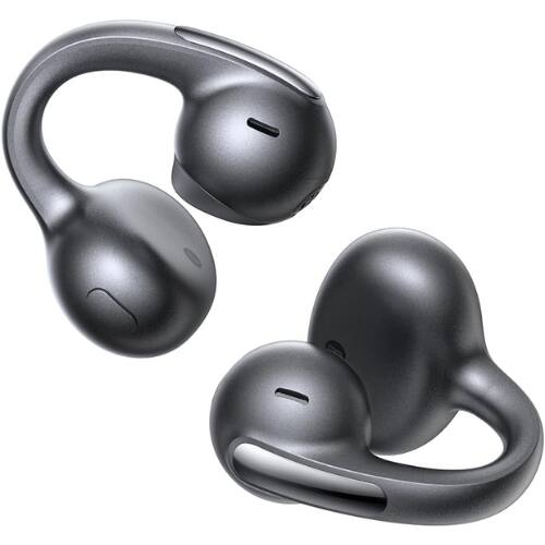 Front. Baseus - Baseus Bowie MC1 Pro Open-Ear Clip-On Headphones, LDAC Hi-Res Audio, 5g Ultra-Light, IP67, 4-Mic AI Calls, Bluetooth 6.0.