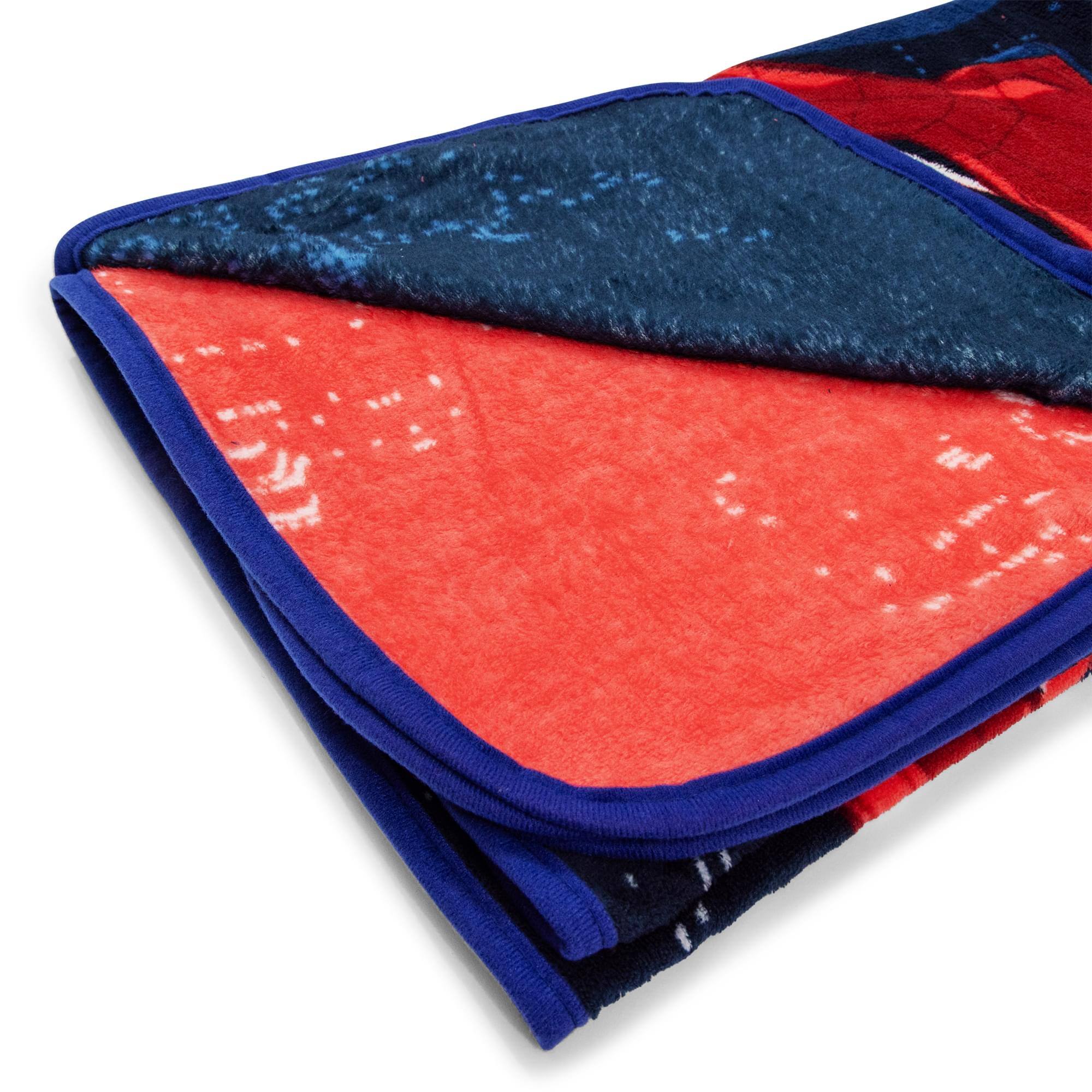 Alt View 10. Silver Buffalo - Marvel Spider-Man Skyline Pose Fleece Throw Blanket | 45 x 60 Inches - Multi-Colored.