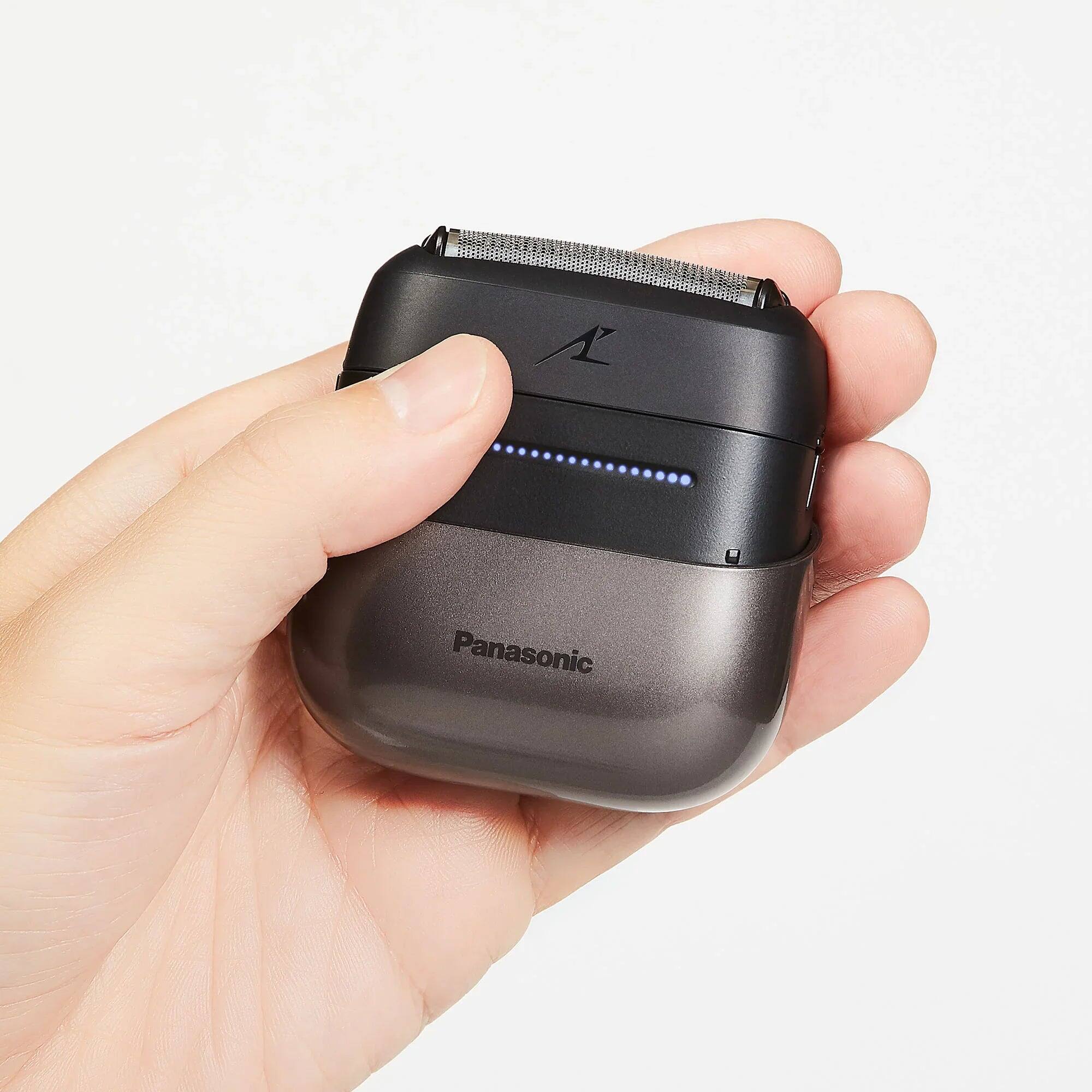 Alt View 7. Panasonic - Swipe Right Electric Travel Shaver for Men - Black.