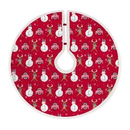Pegasus - Ohio State Buckeyes Reindeer Tree Skirt - Multicolor