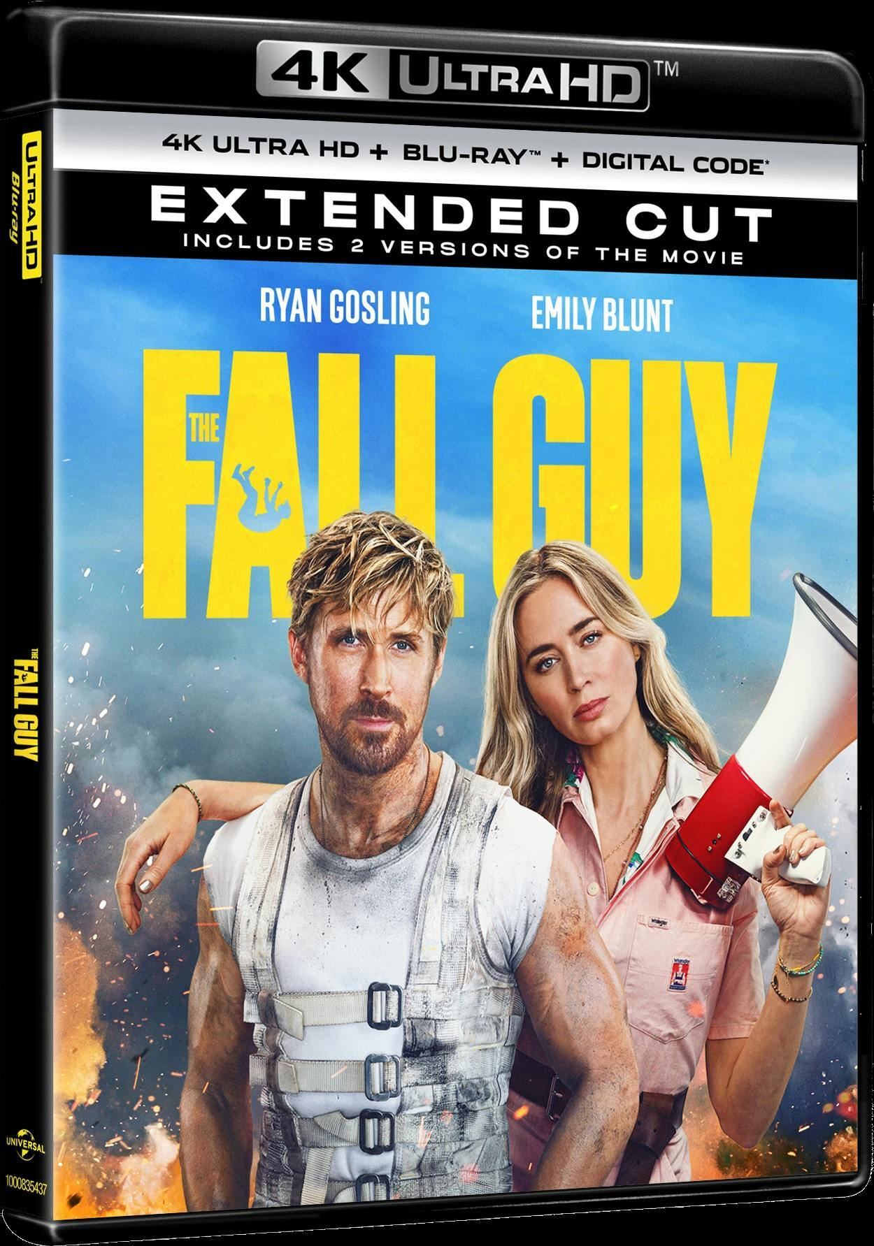 Angle. The Fall Guy   - 4K Blu-Ray.